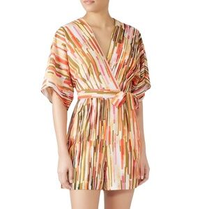 RTR Slate & Willow Striped Elliott Romper
